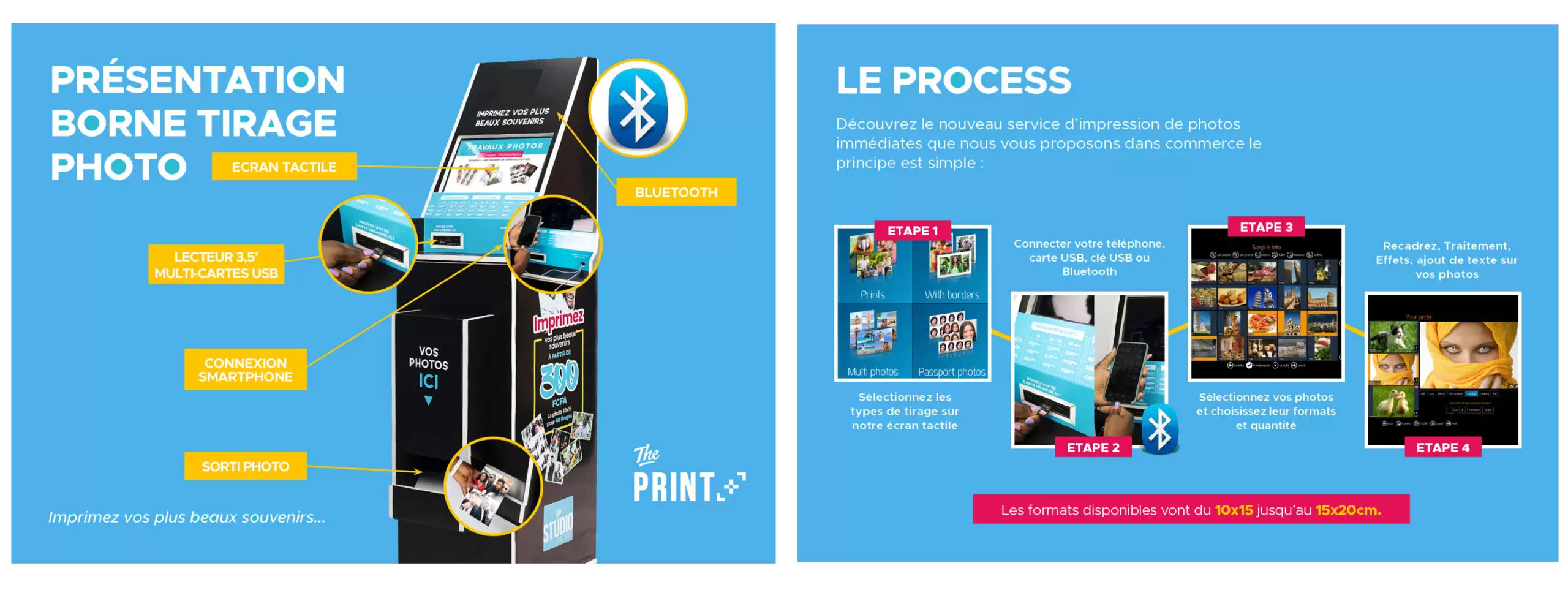 The Studio révolutionne l’impression photo sur borne avec une nouvelle application intelligente